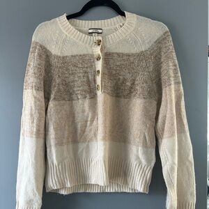 JCrew Cashmere Striped Sweater